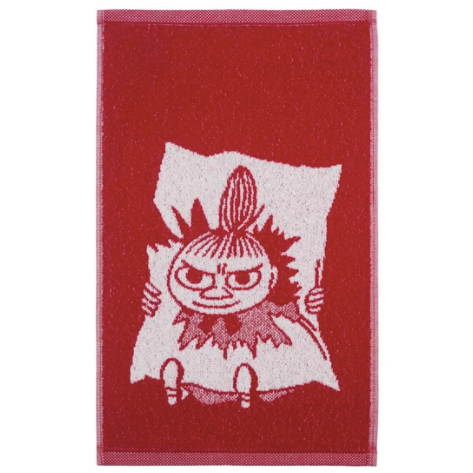 Lilla My röda handduk 30 x 50 cm - Finlayson